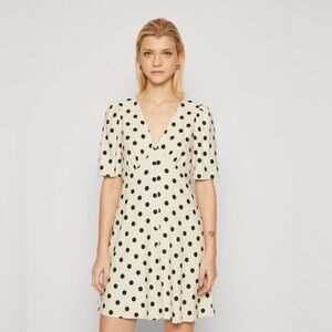 GAP | Linen-Blend Button Front Mini Dress